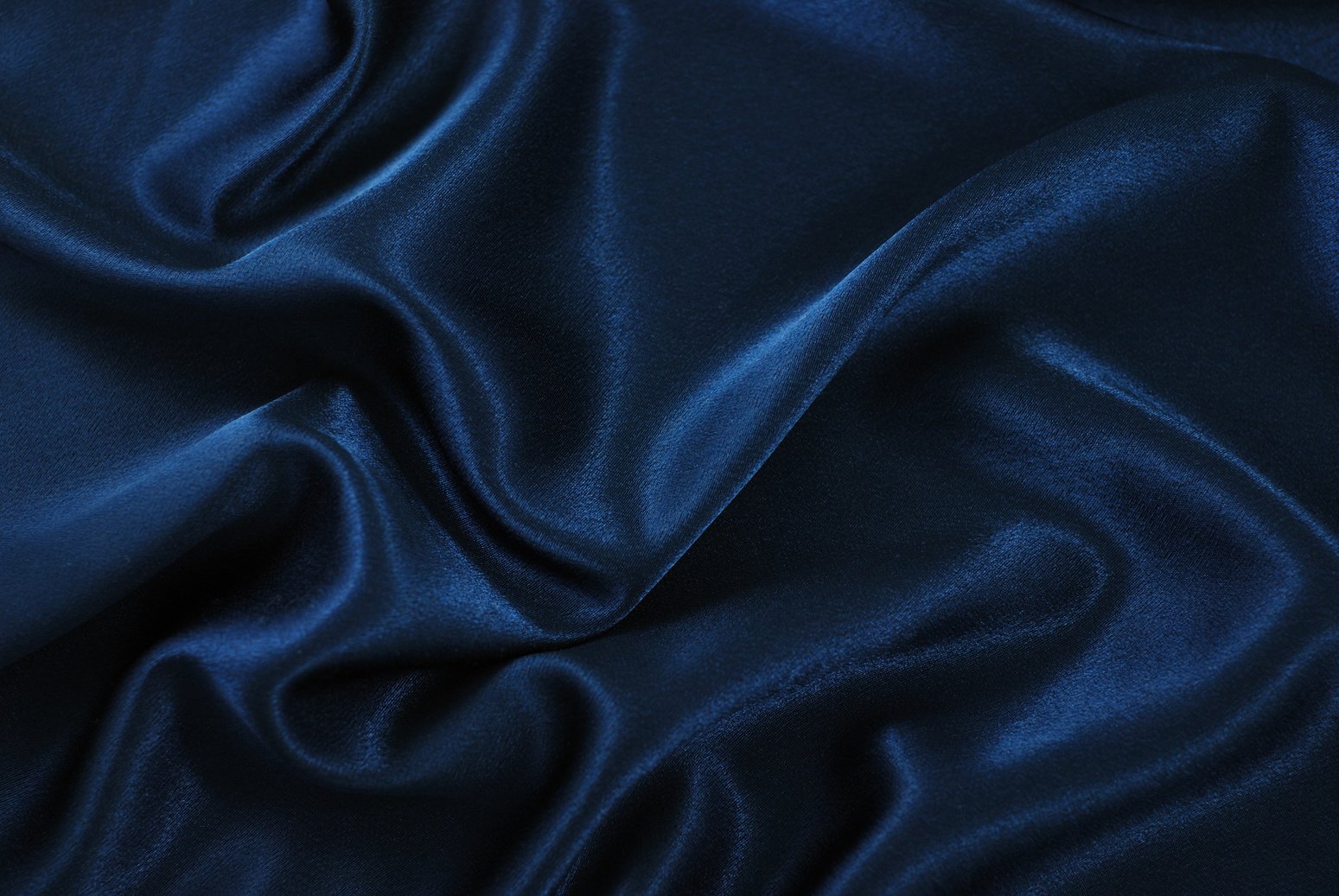 Blue satin